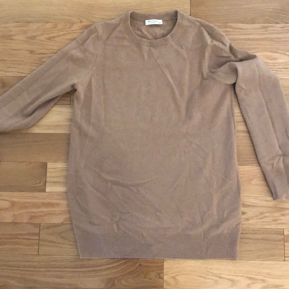 Equipment Cashmere sweater camel size XS